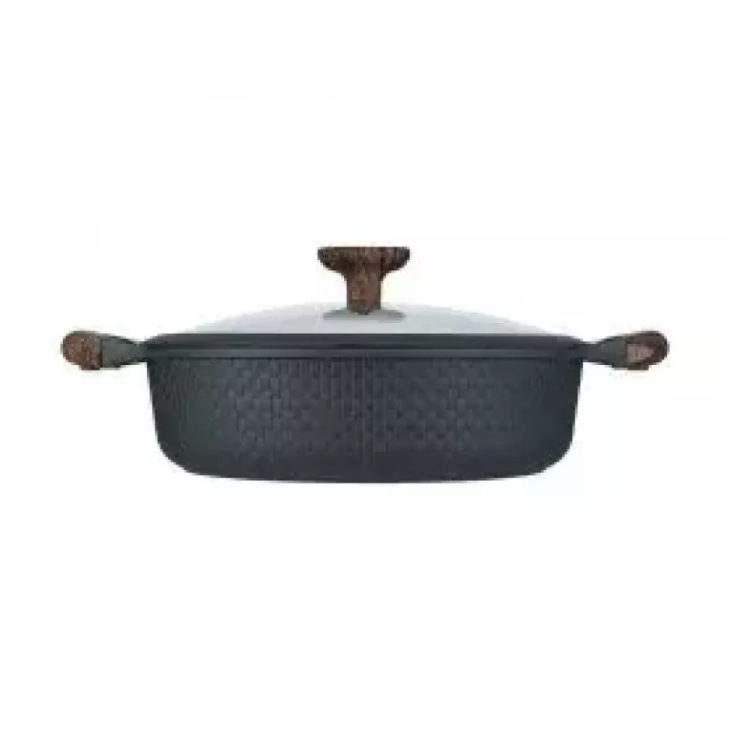 Resto Kitchenware 93906 universaalne pott, must alumiinium, 4,1 l, 28 cm