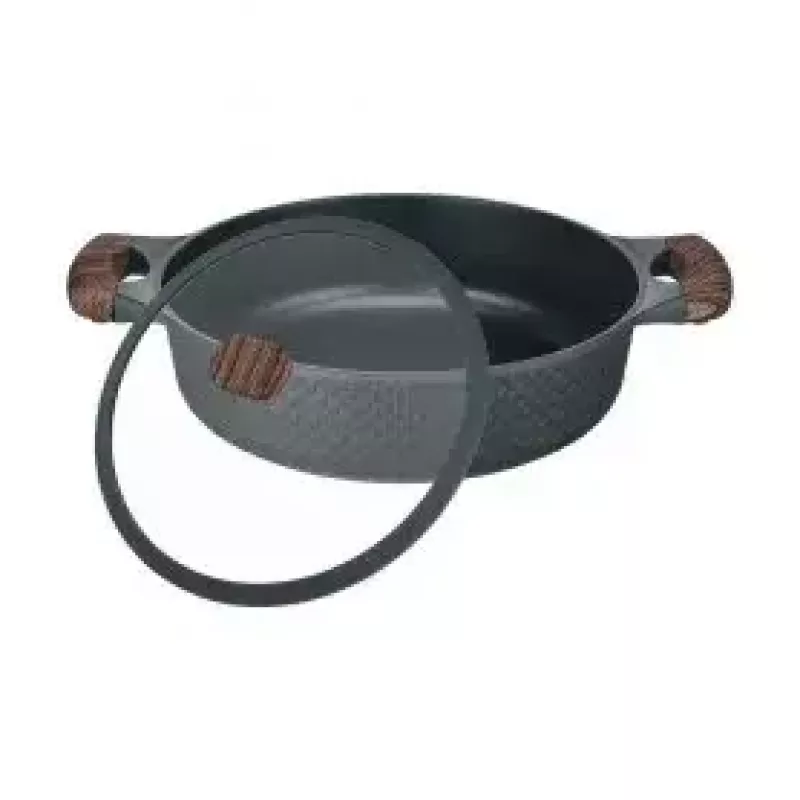 Resto Kitchenware 93906 universaalne pott, must alumiinium, 4,1 l, 28 cm