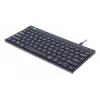 R-Go Tools Ergonoomiline klaviatuur R-Go Compact Break, kompaktne klaviatuur pausitarkvaraga, QWERTY (US), juhtmega, must