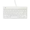 R-Go Tools ergonoomiline klaviatuur R-Go Compact Break, kompaktne klaviatuur koos pausitarkvaraga, QWERTY (US), juhtmega, valge