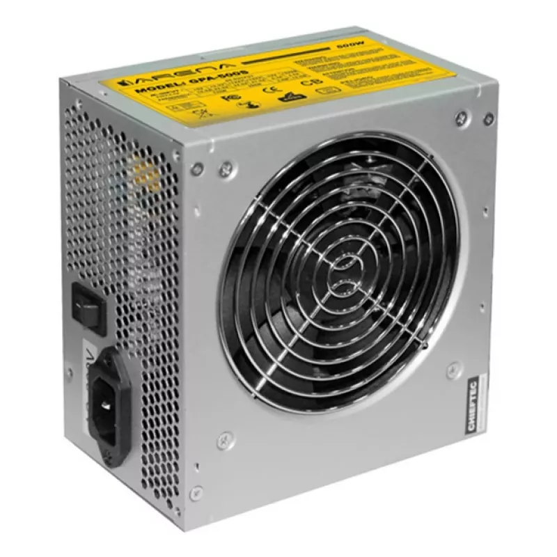 Toiteplokk CHIEFTEC GPA-700s 700 W 20+4 pin ATX PS/2 Hõbedane 120 mm ventilaator