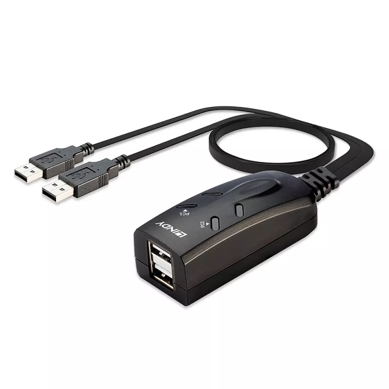 Lindy 2-pordiline USB KM-lüliti