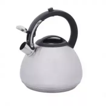 Elektriline veekeetja RESTO 2,7 L 2200 W, hall korpus, must käepide
