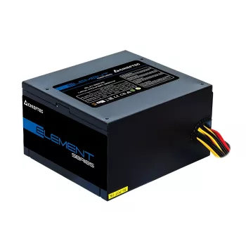 Chieftec ELP-600S toiteplokk 600 W 20+4 pin ATX PS/2 Must