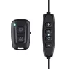 Valgustusrõngas LED Trust Maku+ must roheline 24881