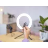 Valgustusrõngas LED Trust Maku+ must roheline 24881