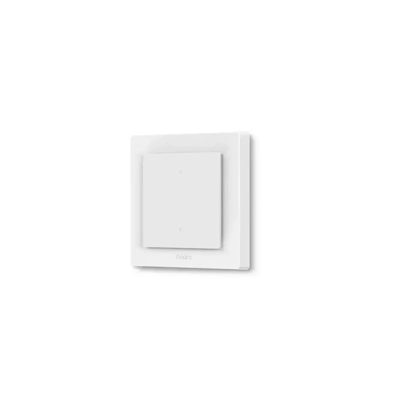 AQARA Light Switch H2 EU (2 nuppu, 1 kanal) (WS-K07D) - Zigbee ja Thread seinüliti releega