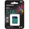 Flash Memory ADATA 512 GB SDXC UHS-I Class 10 ASDX512GUI3V30S-R