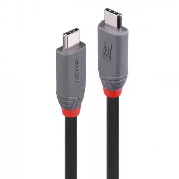 Lindy 1,5 m USB 4 240 W tüüpi C kaabel, Anthra Line