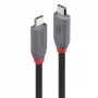 Lindy 1,5 m USB 4 240 W tüüpi C kaabel, Anthra Line