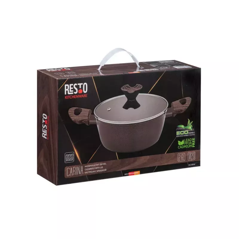 Resto Kitchenware Carina 2,5 L ümmargune Bordeaux