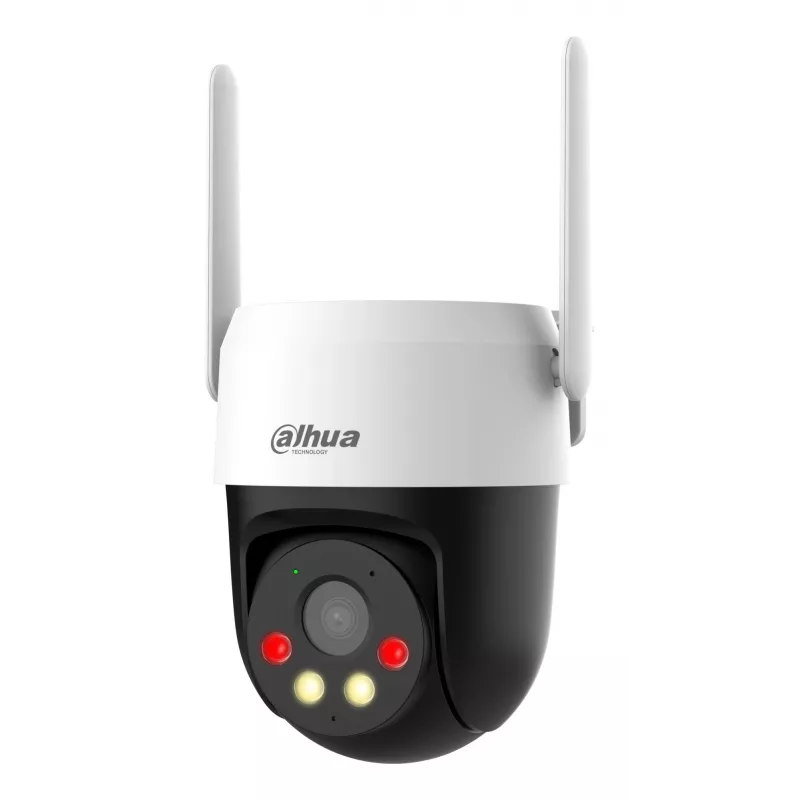 IP valvekaamera Dahua Technology 5MP fikseeritud fookusega 4G pööratav ja kallutatav (4 mm, 5MP, väliskuppel, 180° pööre)