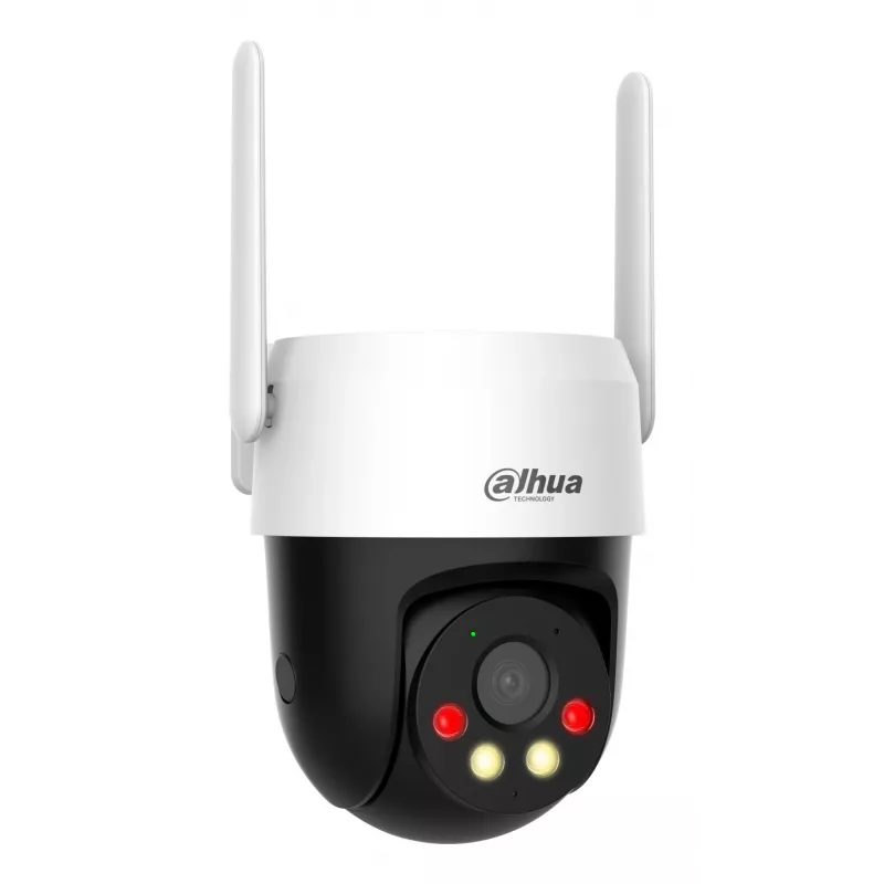 IP valvekaamera Dahua Technology 5MP fikseeritud fookusega 4G pööratav ja kallutatav (4 mm, 5MP, väliskuppel, 180° pööre)