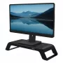 Fellowes arvutimonitori alus 3 kõrguse reguleerimisega - Hana LT monitori tõstuk - ergonoomiline reguleeritav monitori alus arvutitele - max kaal 22,6 kg - must