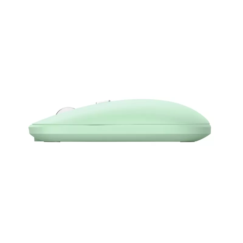 Trust Lyra klaviatuur hiirega Office RF Wireless + Bluetooth QWERTY USA inglise Roheline