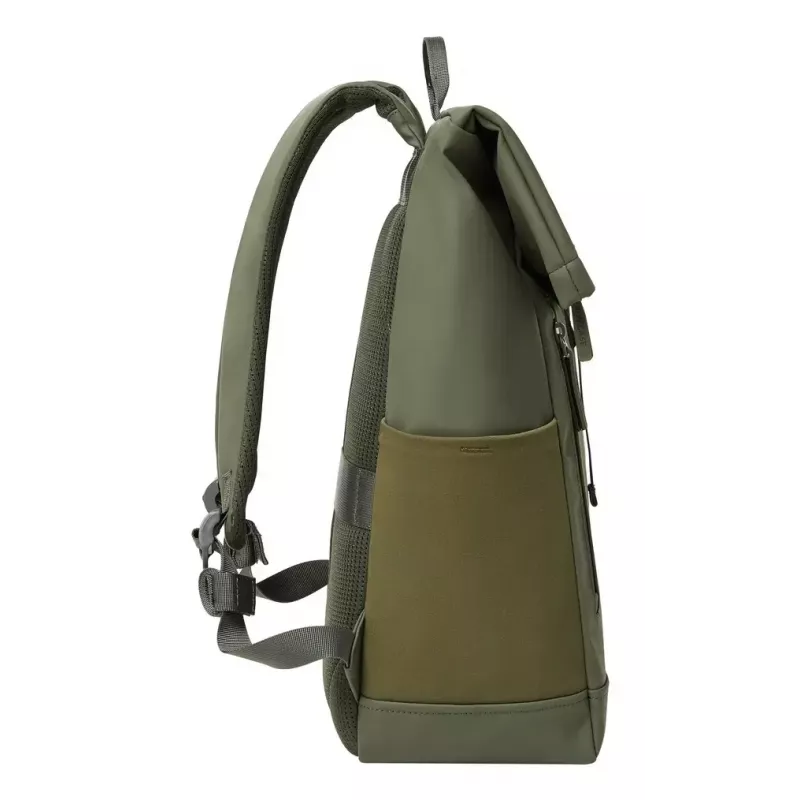 Reisiseljakott Rivacase Eden Oliiv PU-nahk Polüester rPET 250x160x430mm