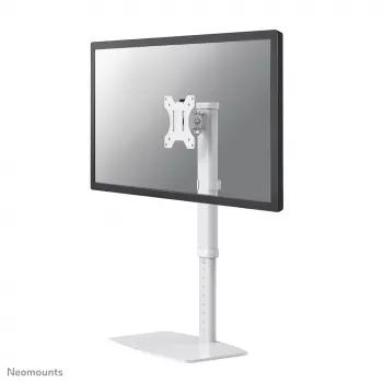 Neomounts FPMA-D890Valge monitorijalg 10-30 inch, vabaltseisev, 6 kg, 25,4 cm (10 inch), 76,2 cm (30 inch), 100 x 100 mm, valge