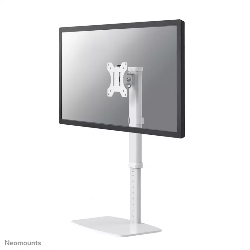 Neomounts FPMA-D890Valge monitorijalg 10-30 inch, vabaltseisev, 6 kg, 25,4 cm (10 inch), 76,2 cm (30 inch), 100 x 100 mm, valge