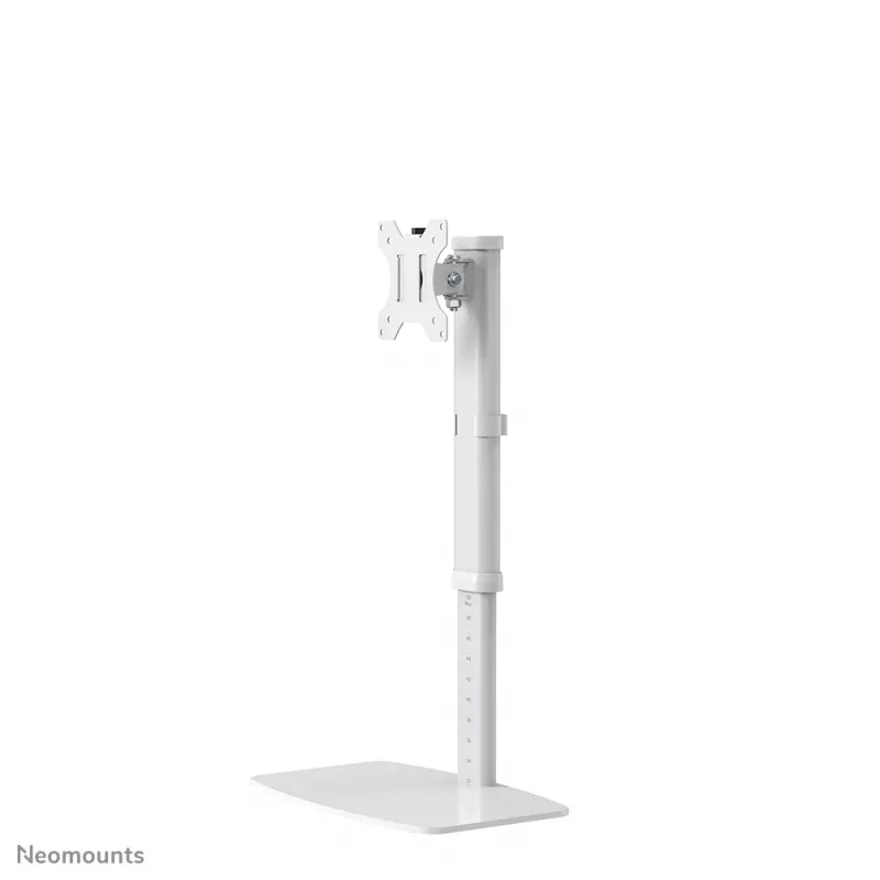 Neomounts FPMA-D890Valge monitorijalg 10-30 inch, vabaltseisev, 6 kg, 25,4 cm (10 inch), 76,2 cm (30 inch), 100 x 100 mm, valge
