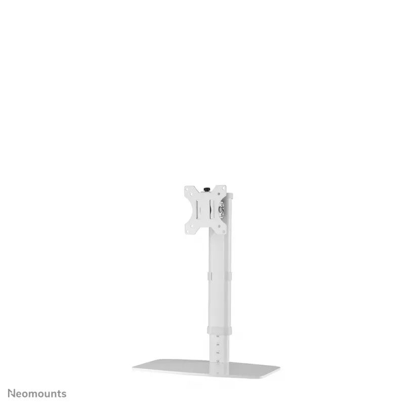 Neomounts FPMA-D890Valge monitorijalg 10-30 inch, vabaltseisev, 6 kg, 25,4 cm (10 inch), 76,2 cm (30 inch), 100 x 100 mm, valge