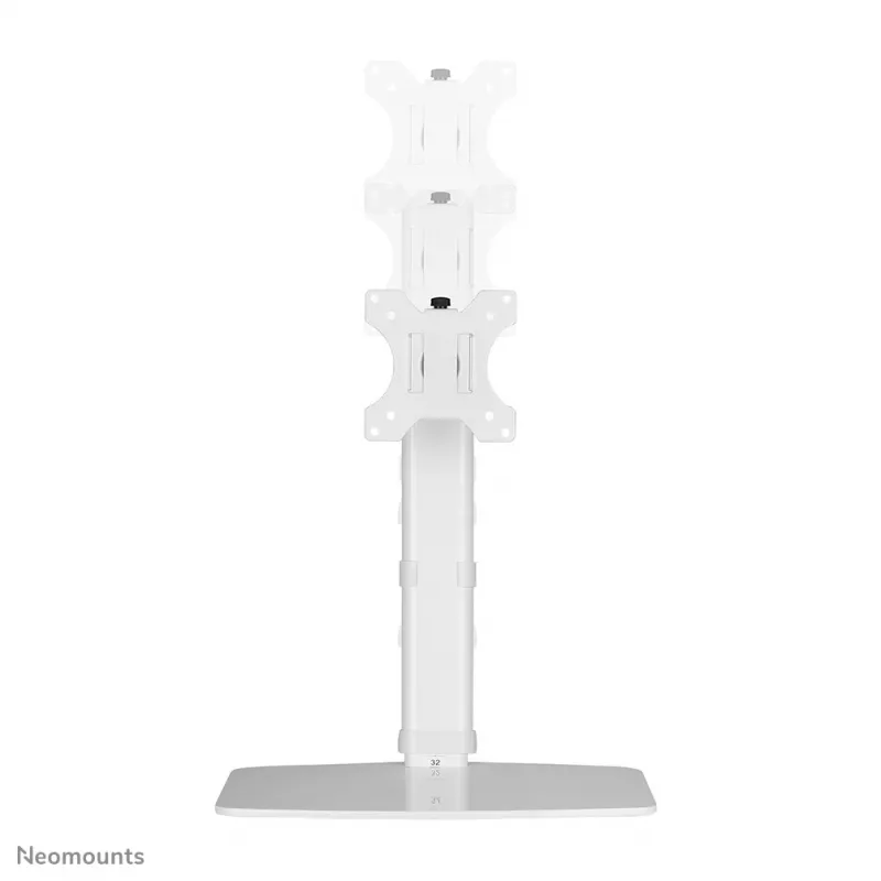 Neomounts FPMA-D890Valge monitorijalg 10-30 inch, vabaltseisev, 6 kg, 25,4 cm (10 inch), 76,2 cm (30 inch), 100 x 100 mm, valge