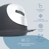 R-Go Tools Ergonomic hiir R-Go HE Break with break software, medium (hand size 165-185 mm), right-handed, Wired, Must