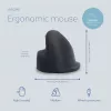 R-Go Tools Ergonomic hiir R-Go HE Break with break software, medium (hand size 165-185 mm), right-handed, Wired, Must