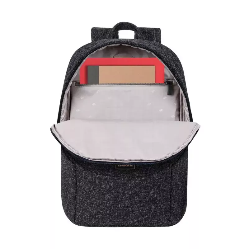 Seljakott Rivacase 7962 39,6 cm (15,6 tolli) Must Valge Kandekäepide Õlarihm