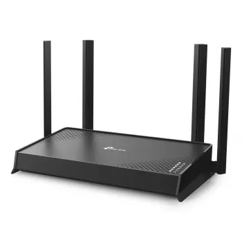 TP-Link Archer BE220 juhtmevaba ruuter Gigabit Ethernet Kahesageduslik (2,4 GHz / 5 GHz) Must
