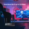 TP-Link Archer BE220 juhtmevaba ruuter Gigabit Ethernet Kahesageduslik (2,4 GHz / 5 GHz) Must