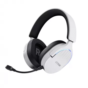 Trust GXT 491W FAYZO Peakomplekt Juhtmega ja juhtmevaba Peapael Mängimine USB USB-C Bluetooth Must, Valge