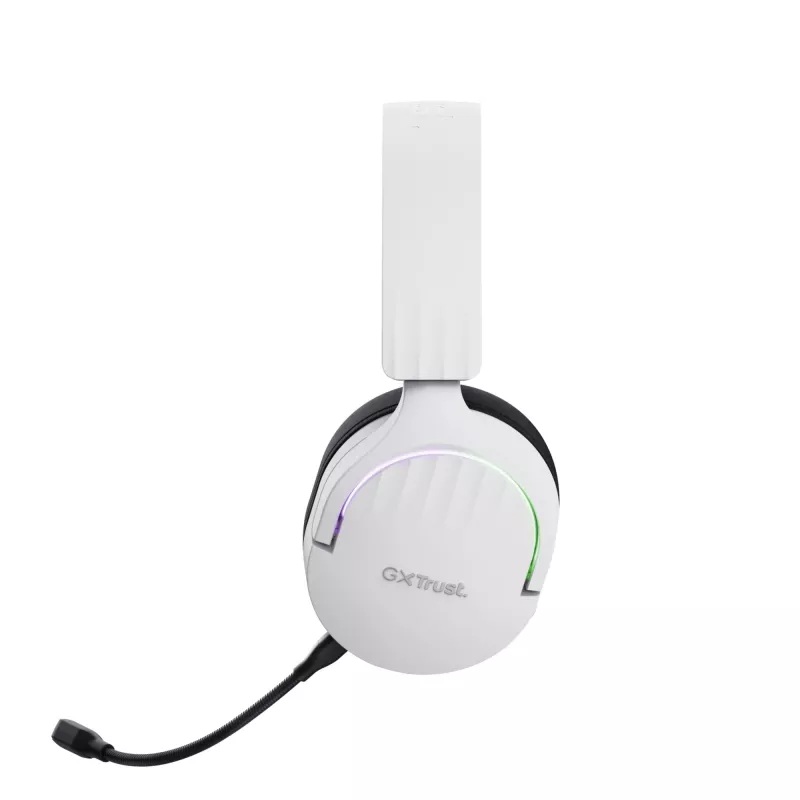 Trust GXT 491W FAYZO Peakomplekt Juhtmega ja juhtmevaba Peapael Mängimine USB USB-C Bluetooth Must, Valge
