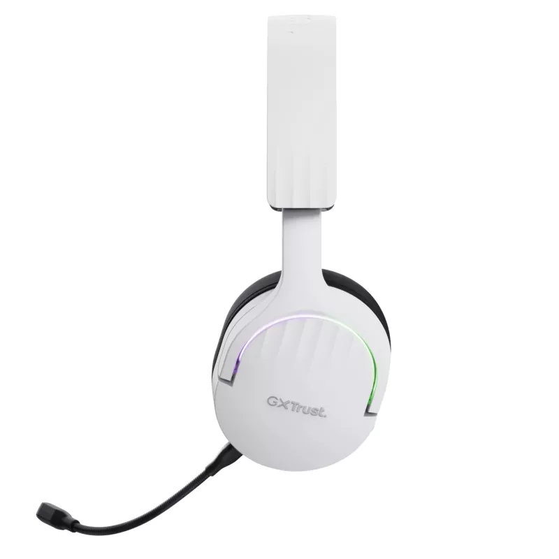 Trust GXT 491W FAYZO Peakomplekt Juhtmega ja juhtmevaba Peapael Mängimine USB USB-C Bluetooth Must, Valge