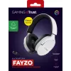 Trust GXT 491W FAYZO Peakomplekt Juhtmega ja juhtmevaba Peapael Mängimine USB USB-C Bluetooth Must, Valge