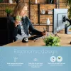 R-Go Tools Dokumendihoidja R-Go Flex Read, ergonoomiline, pehme poroloonist randmetoega, läbipaistev akrüül