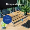 R-Go Tools Dokumendihoidja R-Go Flex Read, ergonoomiline, pehme poroloonist randmetoega, läbipaistev akrüül