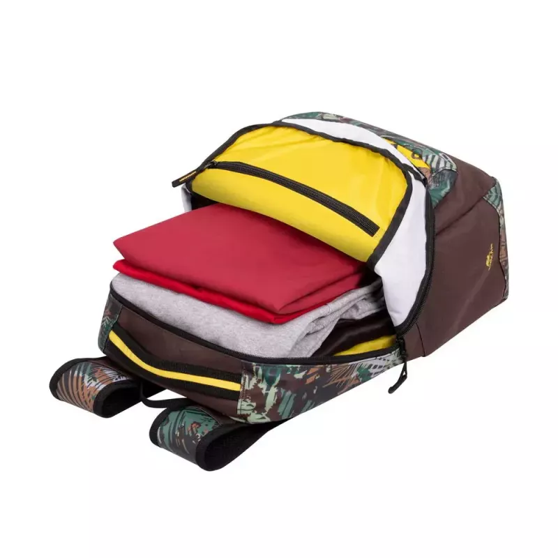 Backpack Rivacase Erebus 39.6 cm 15.6 inch Khaki Carrying handle Shoulder strap