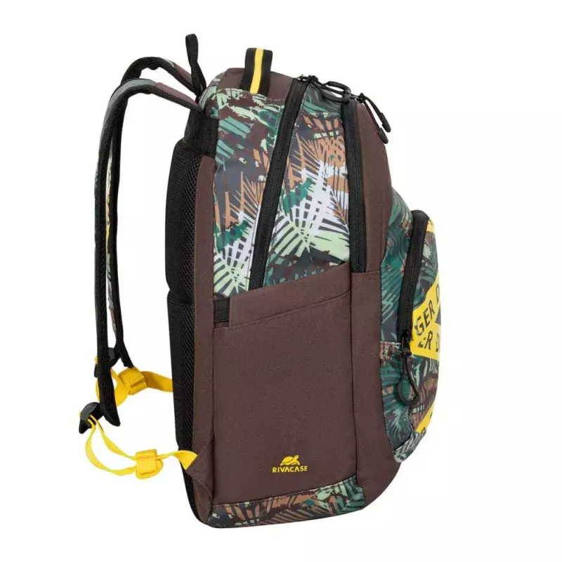 Backpack Rivacase Erebus 39.6 cm 15.6 inch Khaki Carrying handle Shoulder strap