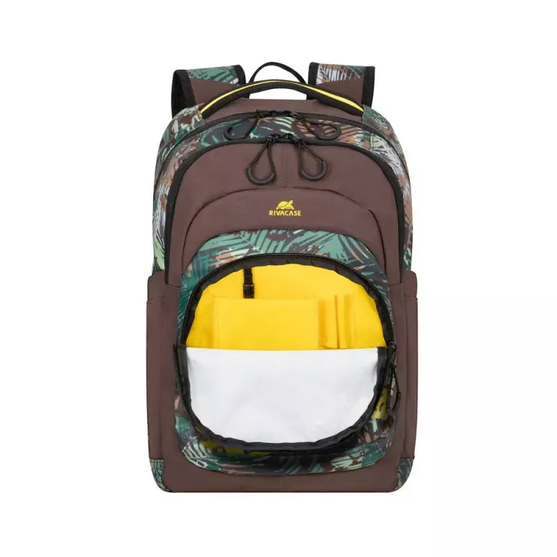 Backpack Rivacase Erebus 39.6 cm 15.6 inch Khaki Carrying handle Shoulder strap