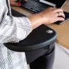 R-Go Tools käetugi R-Go, ergonoomiline, sümmeetriline, kõhulõikega, pehme vaht, must