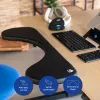 R-Go Tools käetugi R-Go, ergonoomiline, sümmeetriline, kõhulõikega, pehme vaht, must