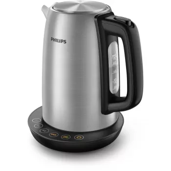 Philips HD9359/90 elektriline veekeetja 1,7 L, 2200 W, roostevabast terasest korpus, must metallik