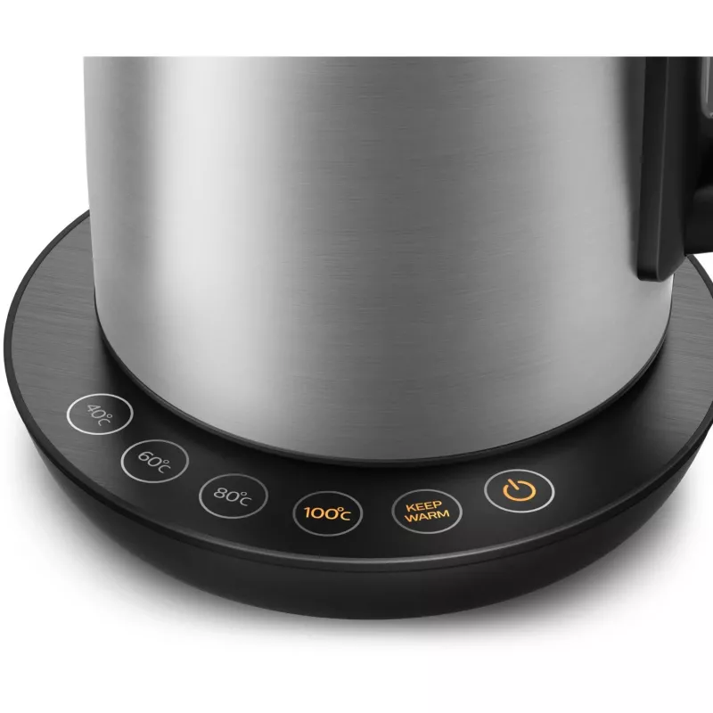 Philips HD9359/90 elektriline veekeetja 1,7 L, 2200 W, roostevabast terasest korpus, must metallik