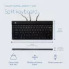 R-Go Tools ergonoomiline klaviatuur R-Go Split Break v2 koos pausitarkvaraga, ergonoomiline jagatud klaviatuur, QWERTY (UK), juhtmega, must