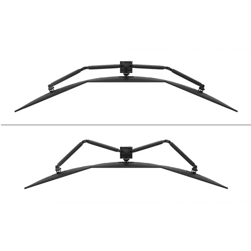 Lauamonitorihoidja Neomounts DS60-600BL3 Clamp/Grommet 10-27 tolli