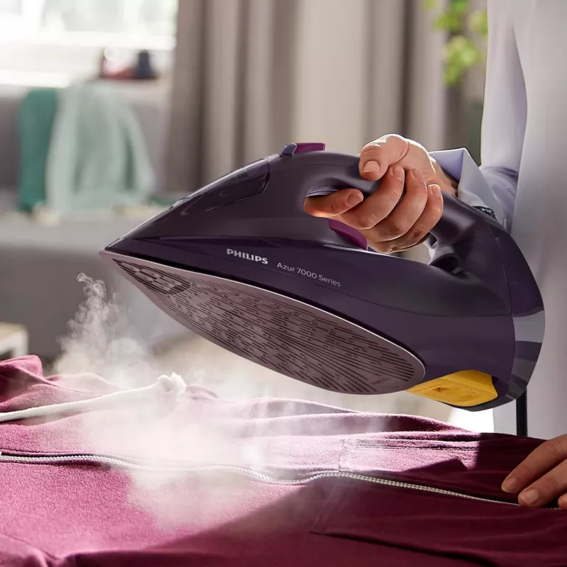Philips 7000 seeria DST7061/30 triikraud Aurutriikraud SteamGlide Elite tallaga 3000 W Lilla