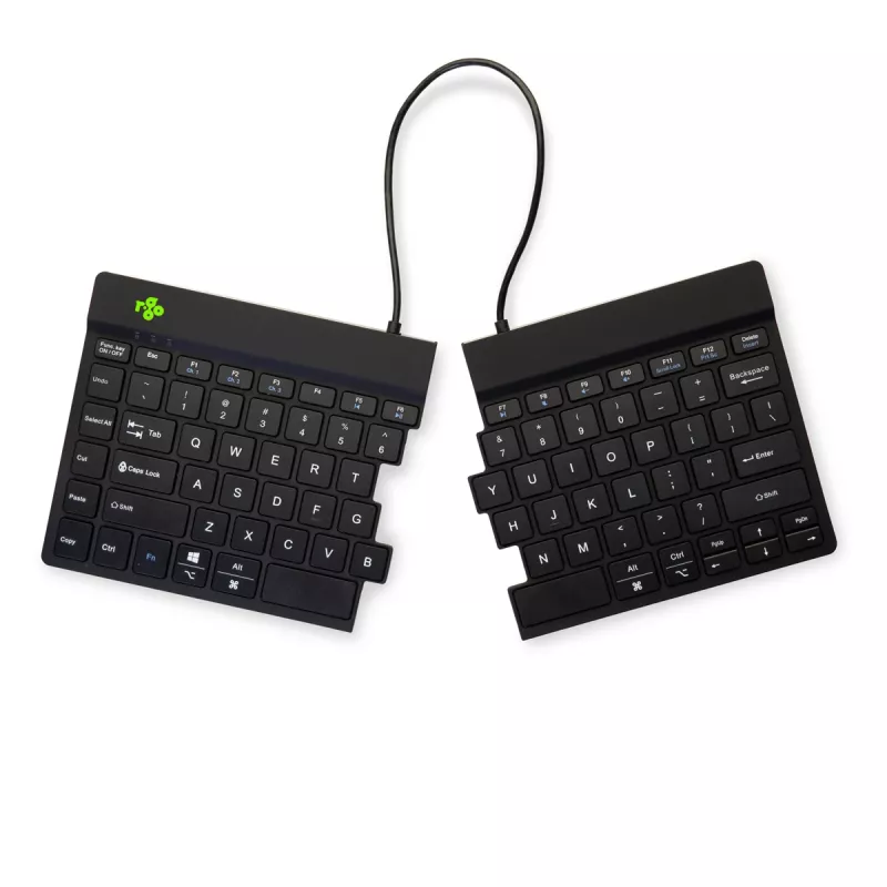 R-Go Tools Ergonomic klaviatuur R-Go Split Break with break software, ergonomic split klaviatuur, QWERTY (US), Bluetooth, Must