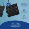R-Go Tools Ergonomic klaviatuur R-Go Split Break with break software, ergonomic split klaviatuur, QWERTY (US), Bluetooth, Must