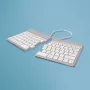 R-Go Tools Ergonoomiline klaviatuur R-Go Split Break koos pausitarkvaraga, ergonoomiline poolitatud klaviatuur, QWERTY (US), Bluetooth, valge