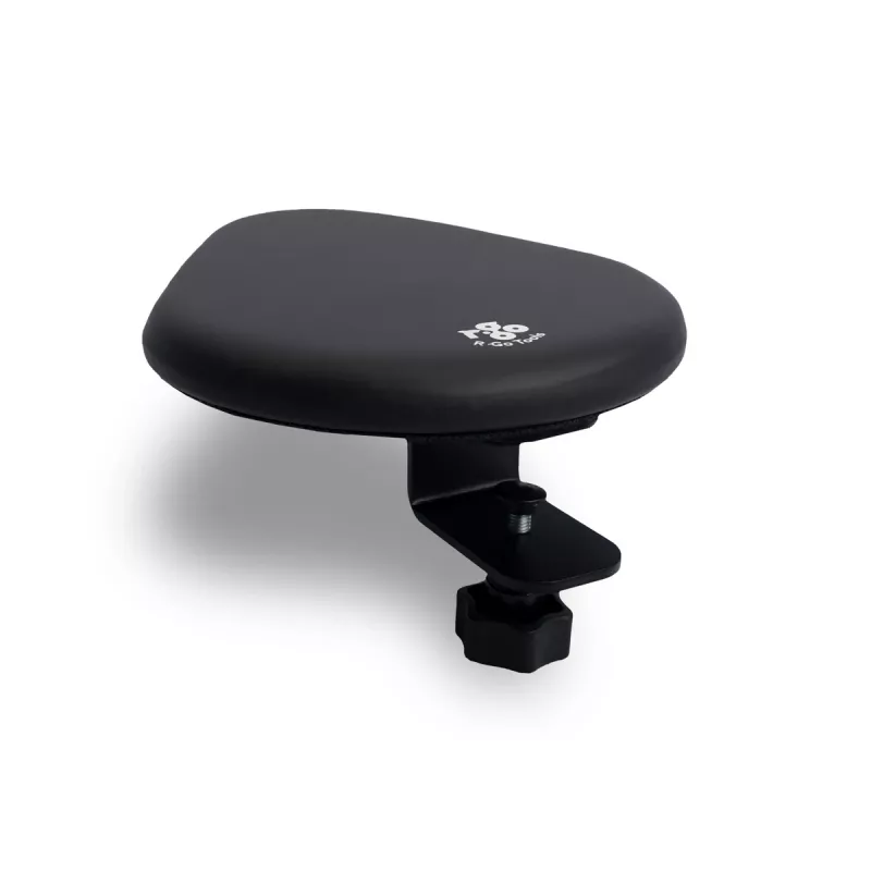 R-Go Tools käetugi R-Go Split, ergonoomiline kaheosaline käetugi, reguleeritav, sümmeetriline, pehme vahuga, must